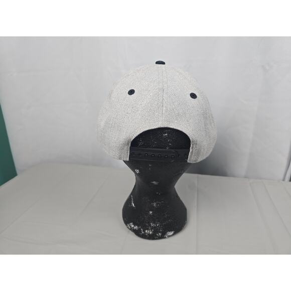 Binky Bro Gray Black Adjustable Snapback‎ Hat Ball Cap Logo Patch - Picture 9 of 16